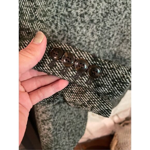 Madewell Womens Gray Heather Notch Lapel Single Breasted Blazer Size Small - Picture 6 of 7